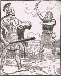 Die Pygmäen: Wer bist du, sage ich, brüllte Antaeus wieder. Wie ist dein Name